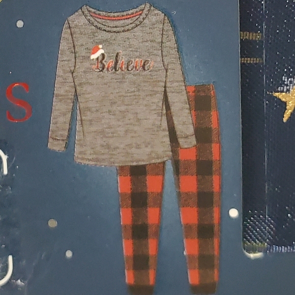 Essentials PJ 18 Month Boy Holiday 2 Pc Pajama Set - Picture 3 of 5